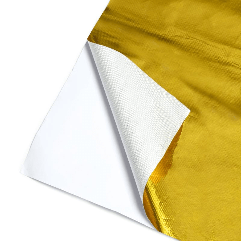 Mishimoto Gold Reflective Barrier w/ Adhesive 12in x 24in
