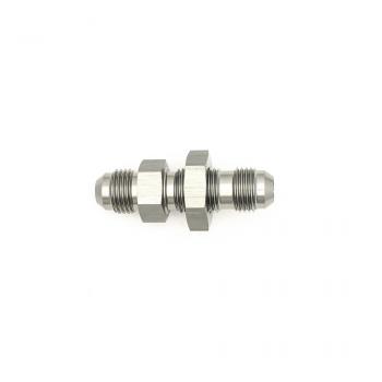 DW 6AN Male Flare to 6AN Male Flare Bulkhead Adapter incl N