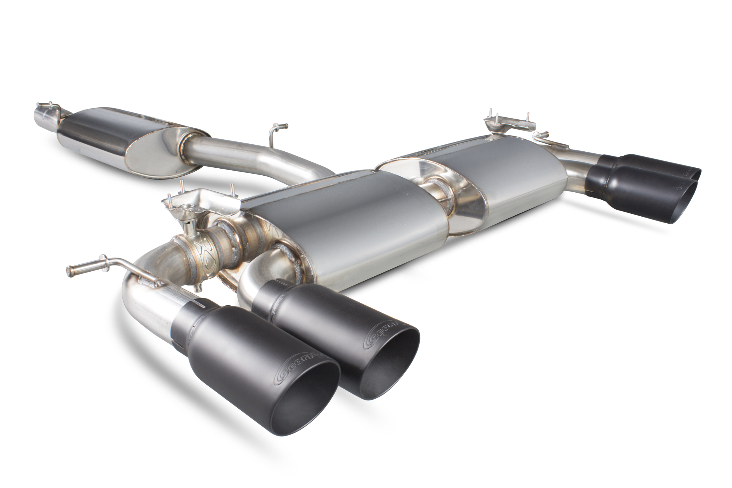 Scorpion Resonated cat-back system with electronic valves for Vol