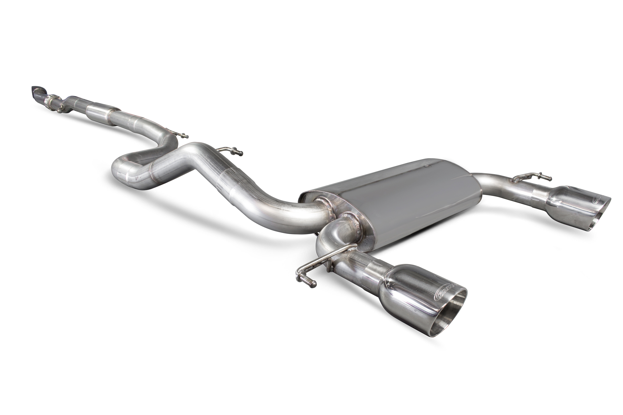 Scorpion Resonated cat-back system for Vauxhall Corsa E VXR 2015