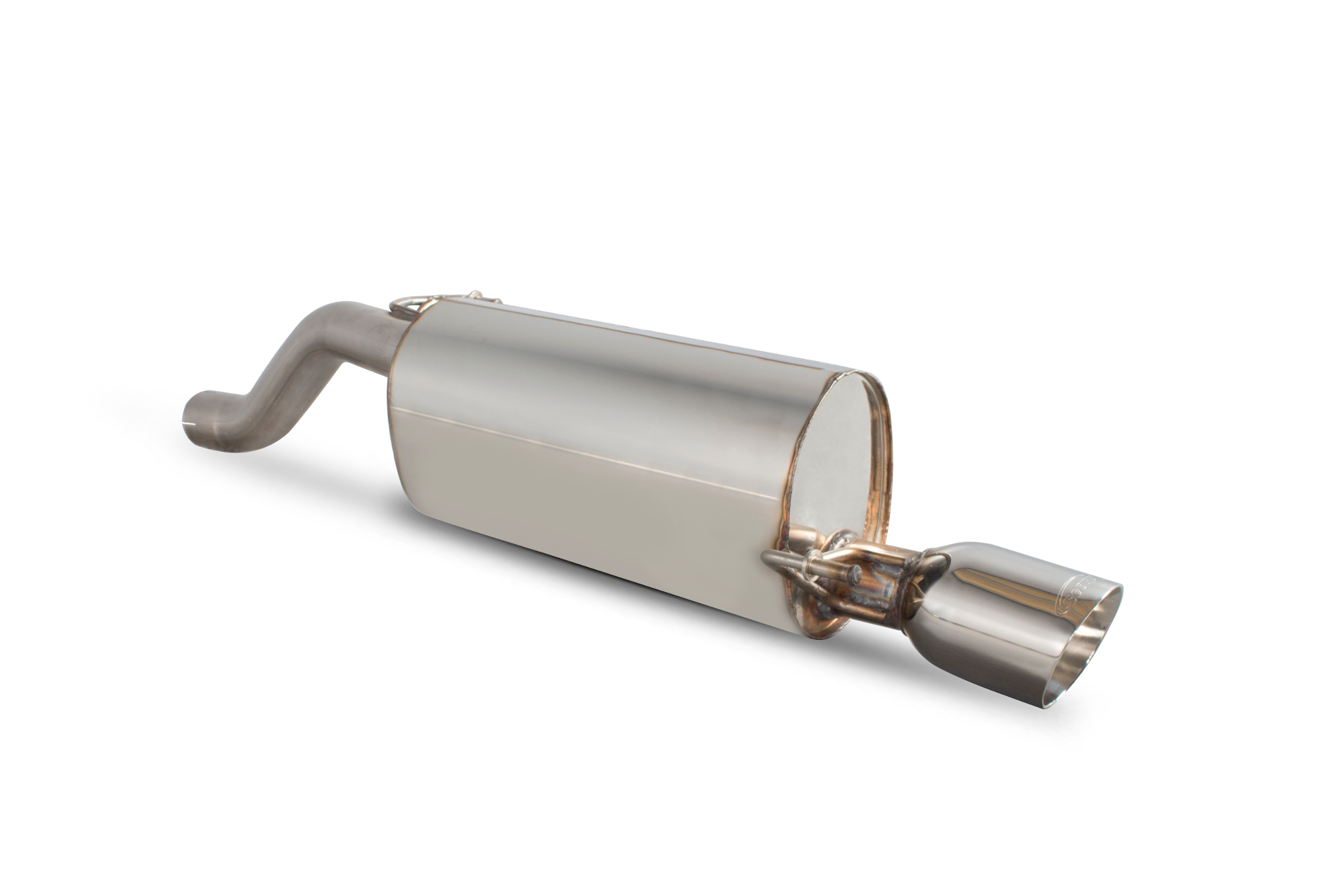 Scorpion Resonated cat-back system for Vauxhall Corsa D 1.0/1.2/1