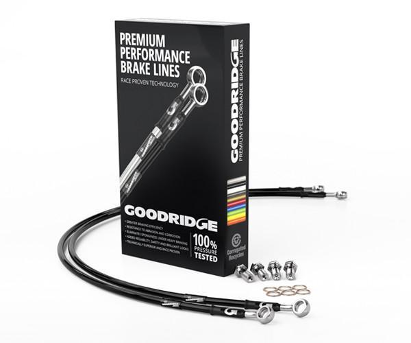 Goodridge Stainless Braided Brake line Kit Ford Fiesta ST 1.5L 2018>