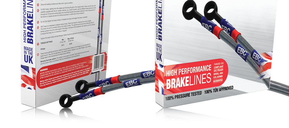 EBC Automotive brake line kit
