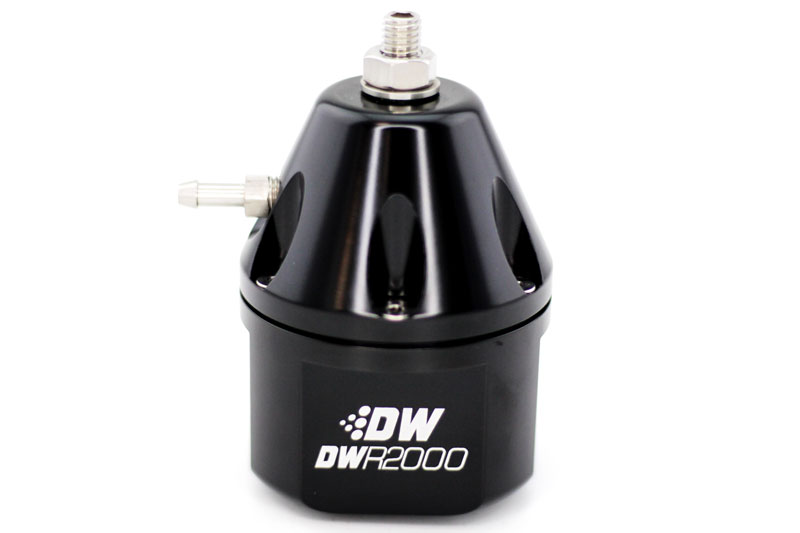 DW DWR2000 adjustable fuel pressure regulator  anodized blac