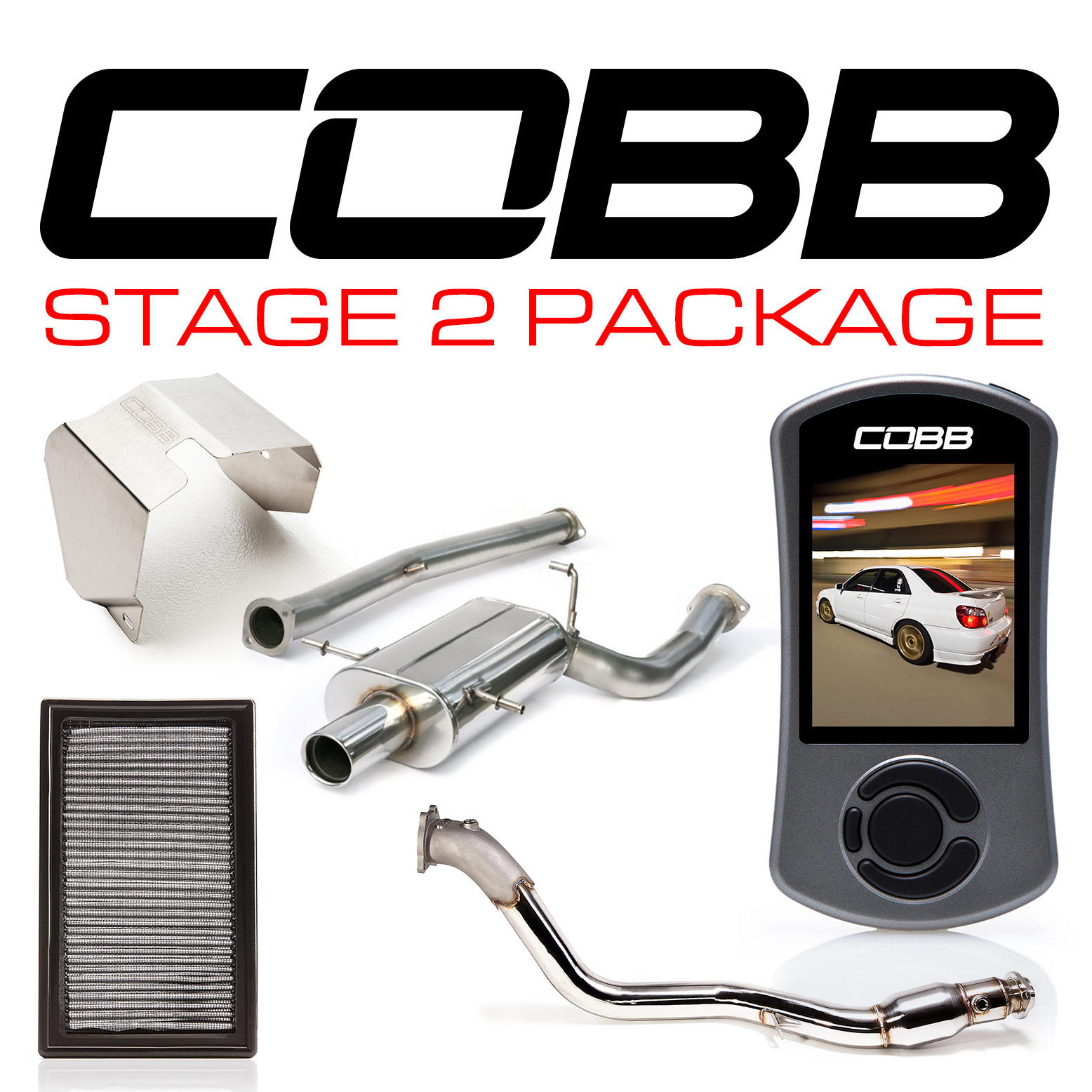 COBB  Subaru 06-07 WRX Stage 2 Power Package w-V3