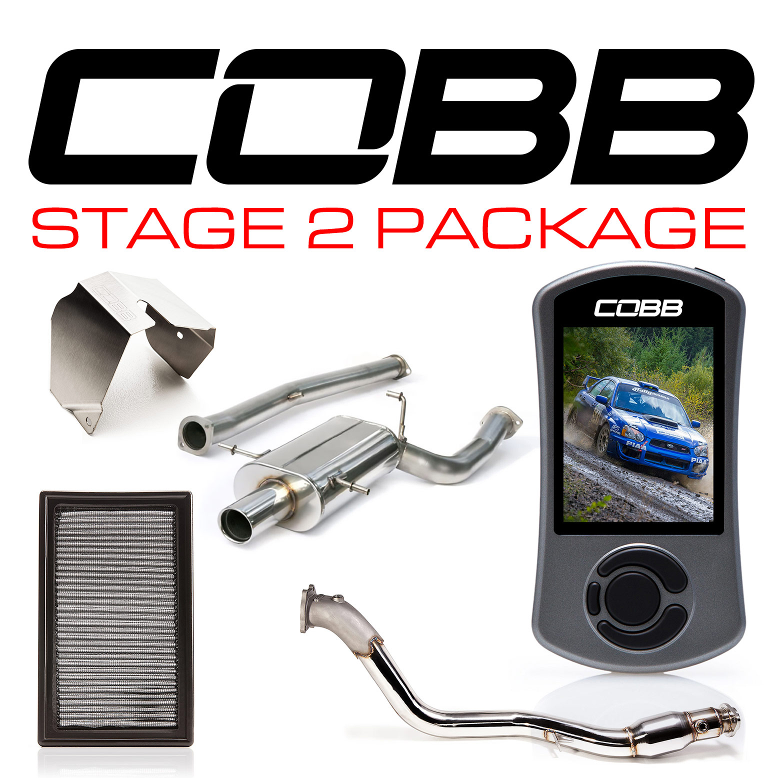 COBB  Subaru 04-07 STi Stage 2 Power Package w-V3