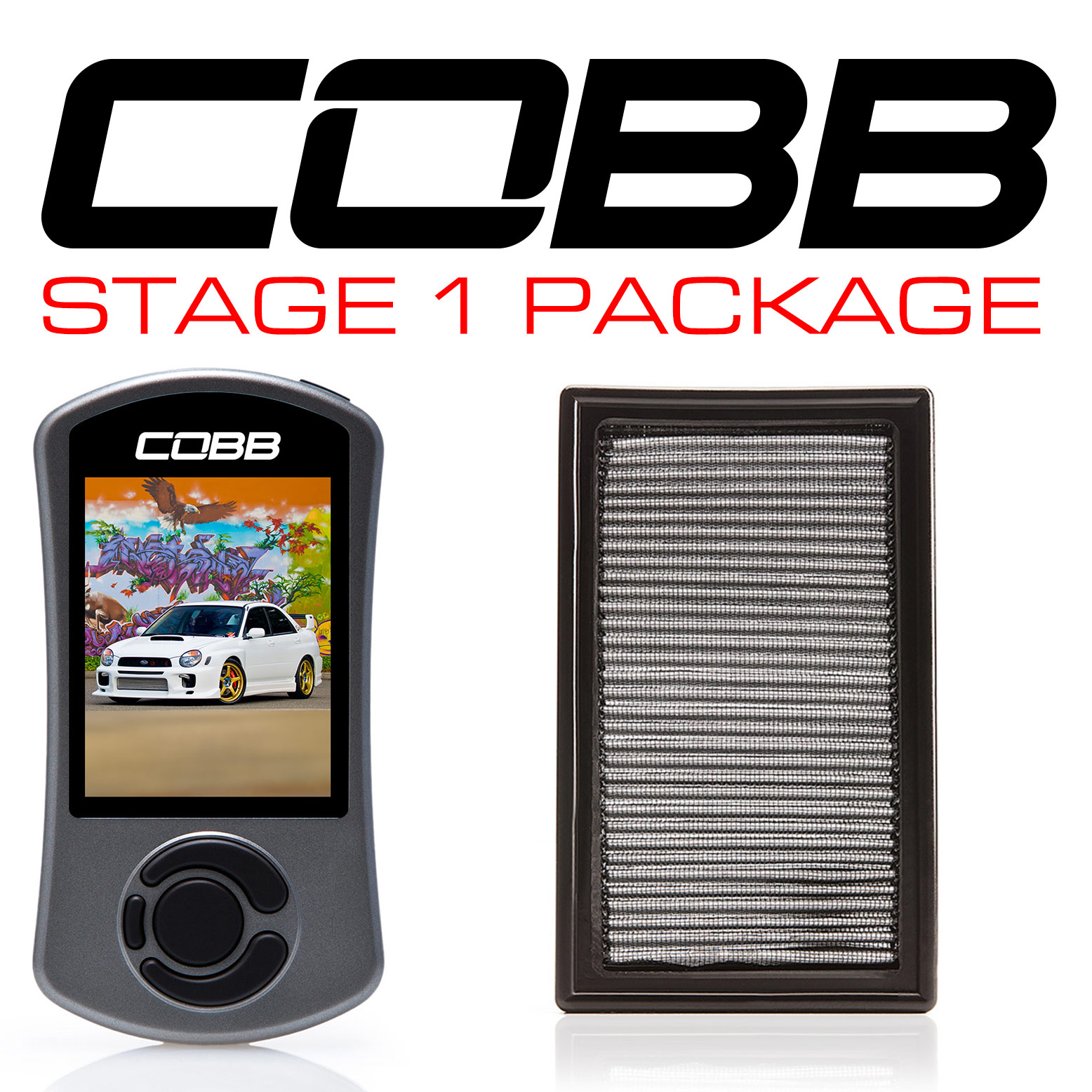 COBB  Subaru 02-05 WRX Stage 1 Power Package w-V3