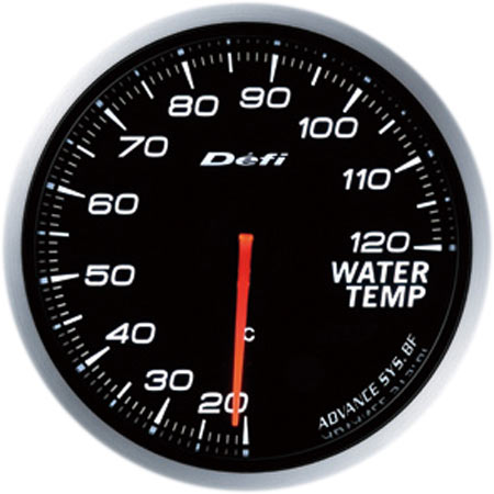 Defi Adv Bf Watertemp White Gauge
