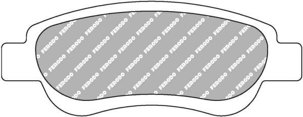 Ferodo DS2500 Front Brake Pads Citreon C!