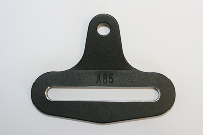 Grayston 75Mm (3In) Alloy Cranked Anchor Plate – Black