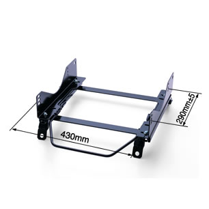 Bride Seat Rail Type XL – Right Hand Side Toyota GT86 & Subaru BRZ