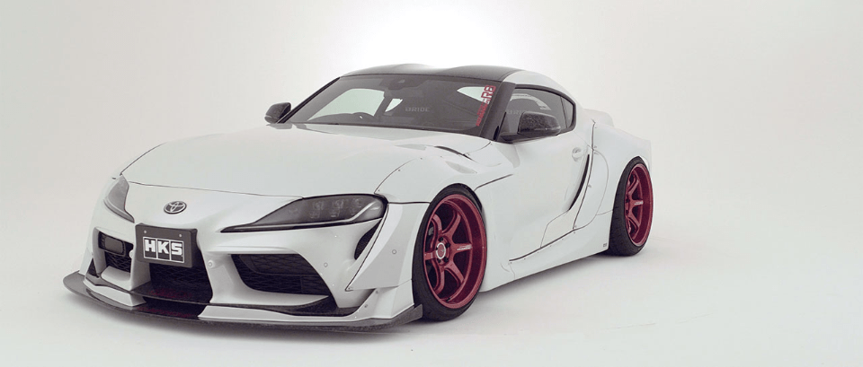 HKS A90 Supra Wide Body Kit (With Wing)