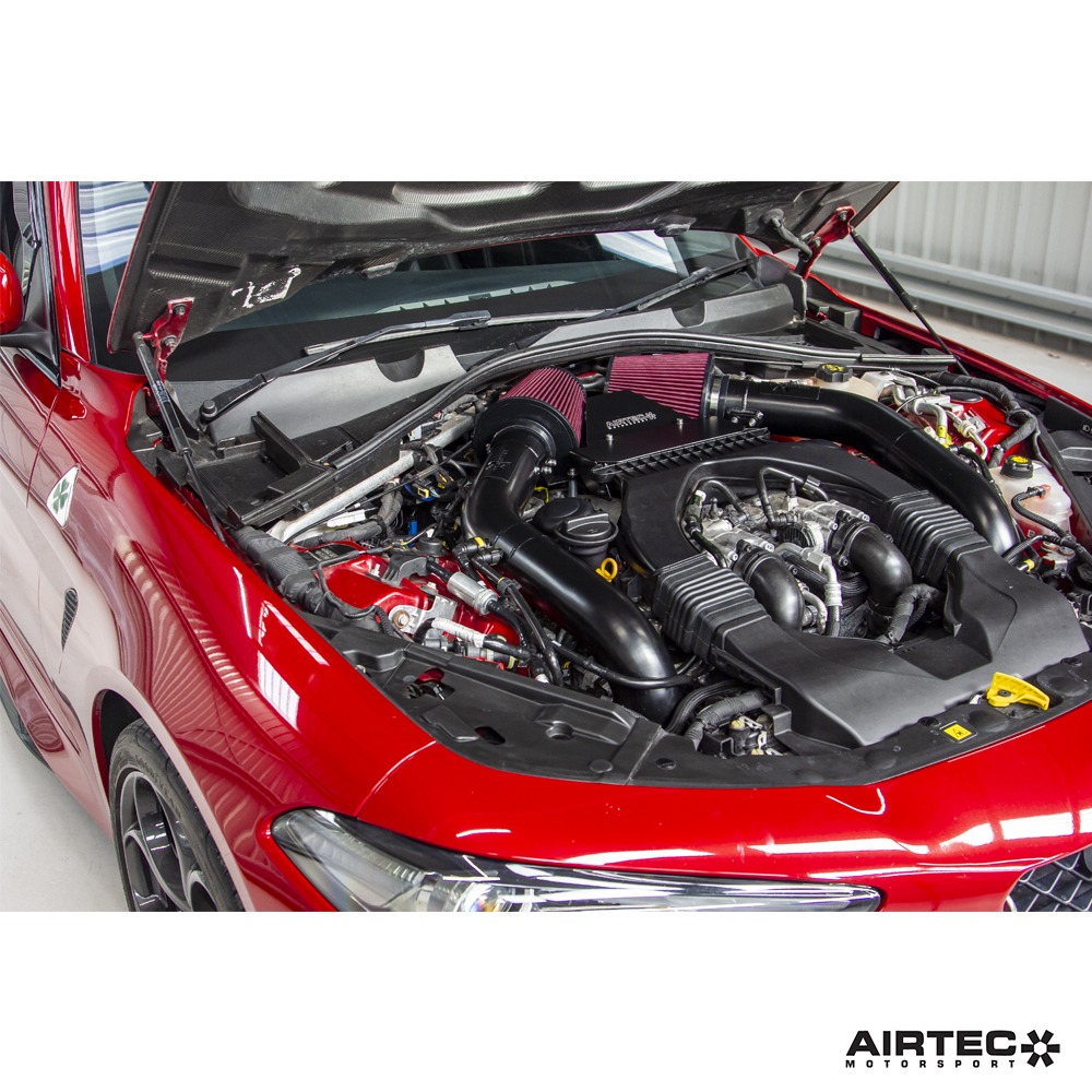 AIRTEC MOTORSPORT INDUCTION KIT FOR ALFA ROMEO GIULIA QUADRIFOGLI
