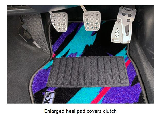 HKS 50th FLOOR MATS JZA80 FRONT SET OCP (RHD)