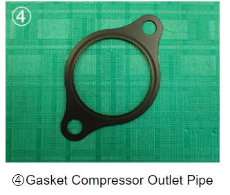 HKS Gasket Set GT2 7867 Compressor Outlet