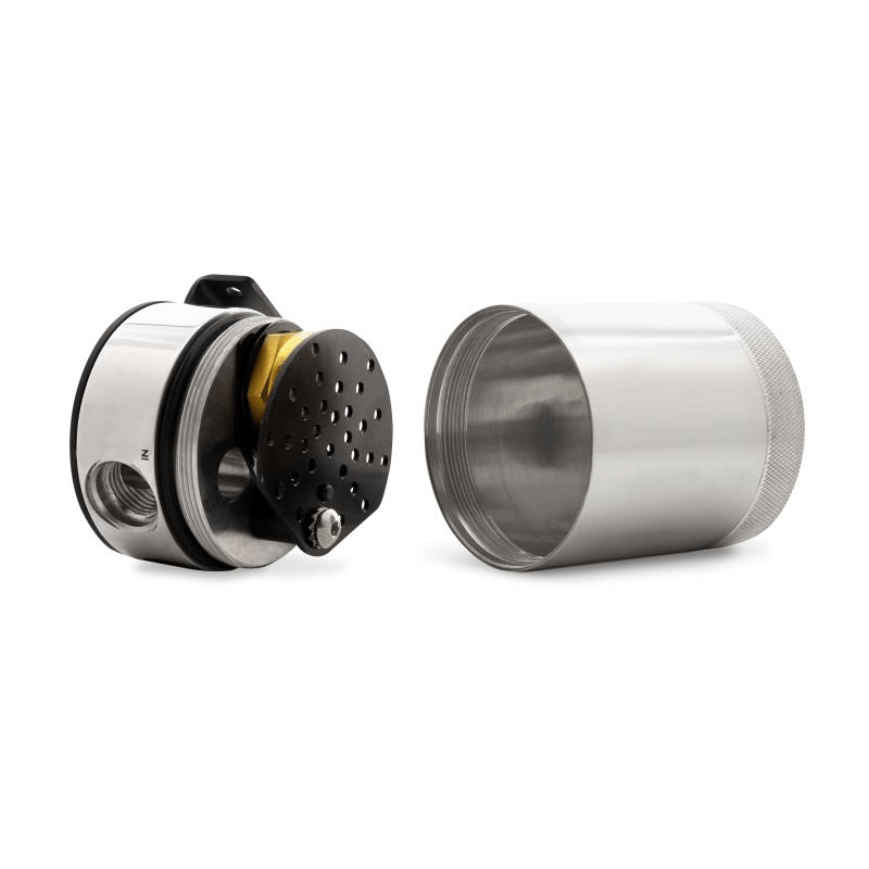 Mishimoto Compact Baffled Oil Catch Can 2-Port