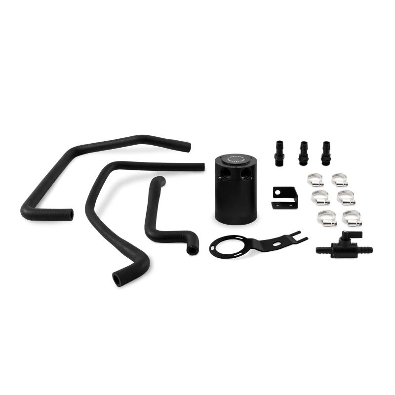 Mishimoto Baffled Oil Catch Can fits Mazda Miata 2016 Bla