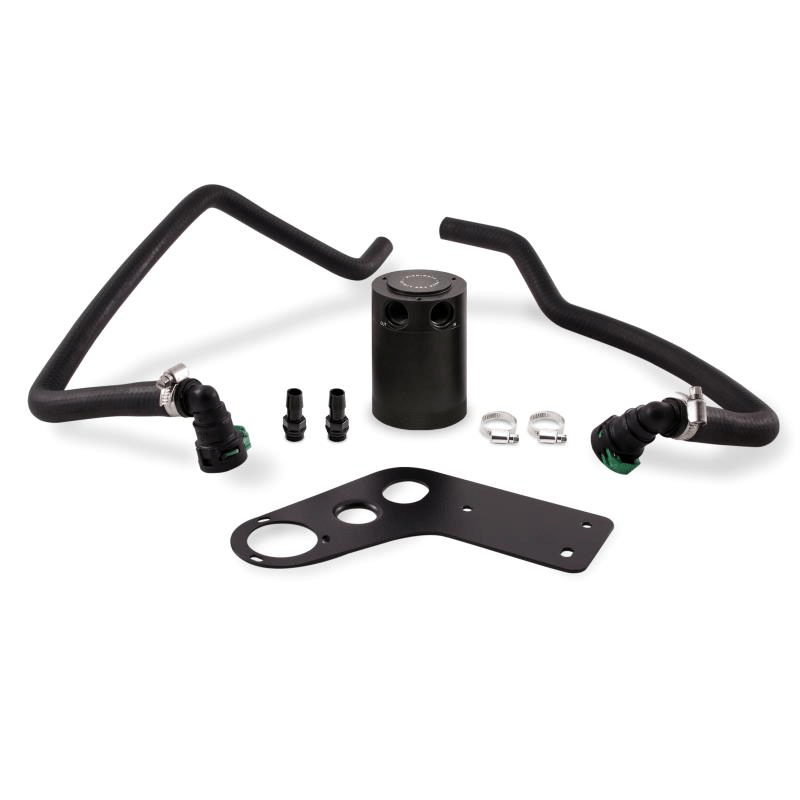 Mishimoto Ford Mustang GT Baffled Oil Catch Can PCV Side 2