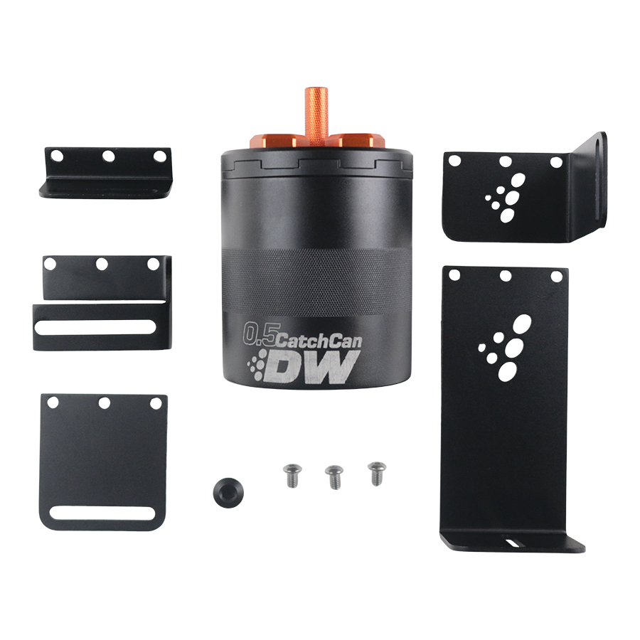 DW 05 Liter Street Oil Catch Can Assembly