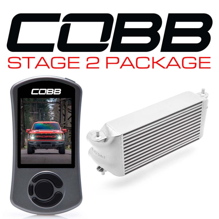 COBB  Stage 2 Power Package Silver (Factory Location Intercooler) Ford