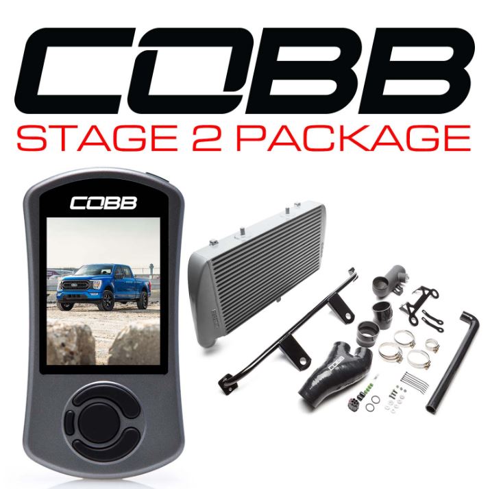 COBB  Stage 2 Power Package Silver Ford F-150 3.5L – Tremor 2021-2022