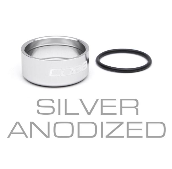 COBB   Knob Trim Ring Silver Anodized