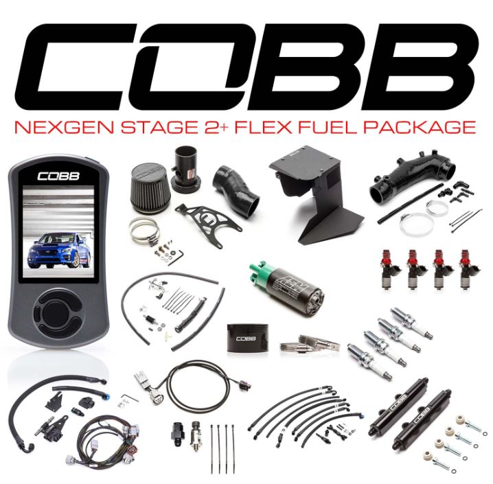 COBB Subaru NexGen Stage 2  plus  Flex Fuel Power Package STI 2015-201
