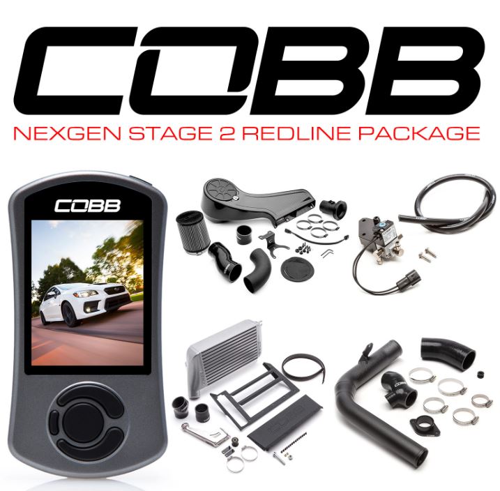 COBB Subaru NexGen Stage 2 Redline Carbon Fiber Power Package WRX 2015