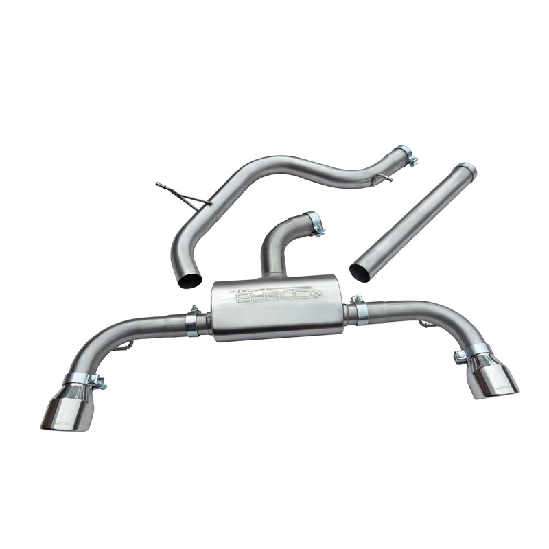 COBRA Volkswagen Golf GTI Mk7 (12-17) Cat Back System (Non-Res)