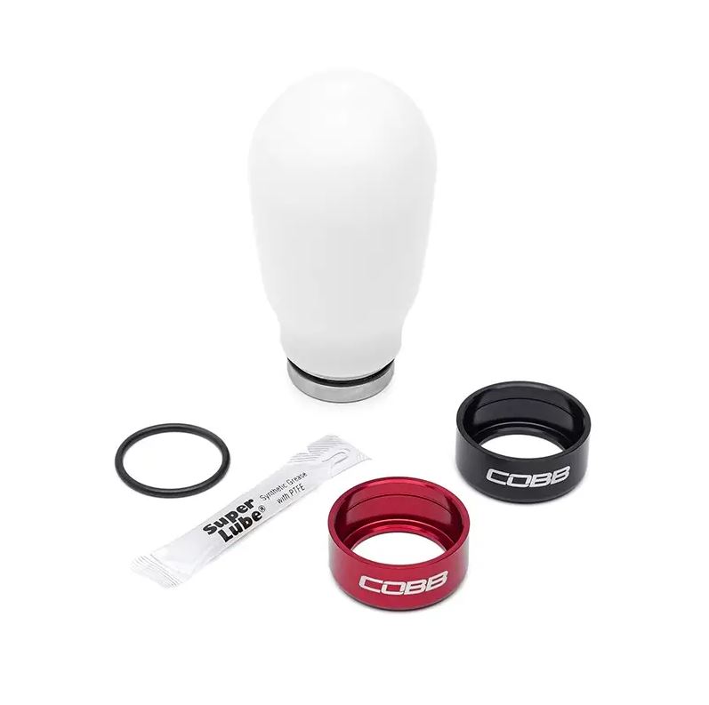 COBB  Mazda Tall Weighted  Knob – White Knob