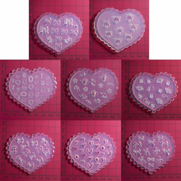 1Pc White DIY 3D Silicone Nail Art Decortive Design Mold,Various patterns and shapes,Nail Art Making Tools,Mould False Nails and Accessories,False Nail Tips,Nail Art and Polish,Foot,Hand and Nail Care 1Pc White DIY 3D Silicone Nail Art Decortive Design Mold,Various patterns and shapes,Nail Art Making Tools,Mould False Nails and Accessories,False Nail Tips,Nail Art and Polish,Foot,Hand and Nail Care