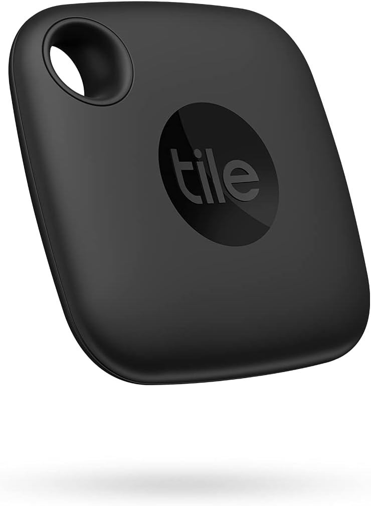 Tile Mate 1-Pack. Black. Bluetooth Tracker, Keys Finder and Item Locator for Keys, Bags and More; Up to 250 ft. Range. Water-Resistant. Phone Finder. iOS and Android Compatible. Tile Mate 1-Pack. Black. Bluetooth Tracker, Keys Finder and Item Locator for Keys, Bags and More; Up to 250 ft. Range. Water-Resistant. Phone Finder. iOS and Android Compatible.