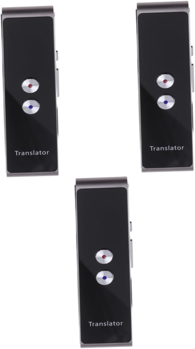 EXCEART 3pcs Translator Device Smart Portable Translator Device Language Translator Device Voice Translator Intelligent EXCEART 3pcs Translator Device Smart Portable Translator Device Language Translator Device Voice Translator Intelligent