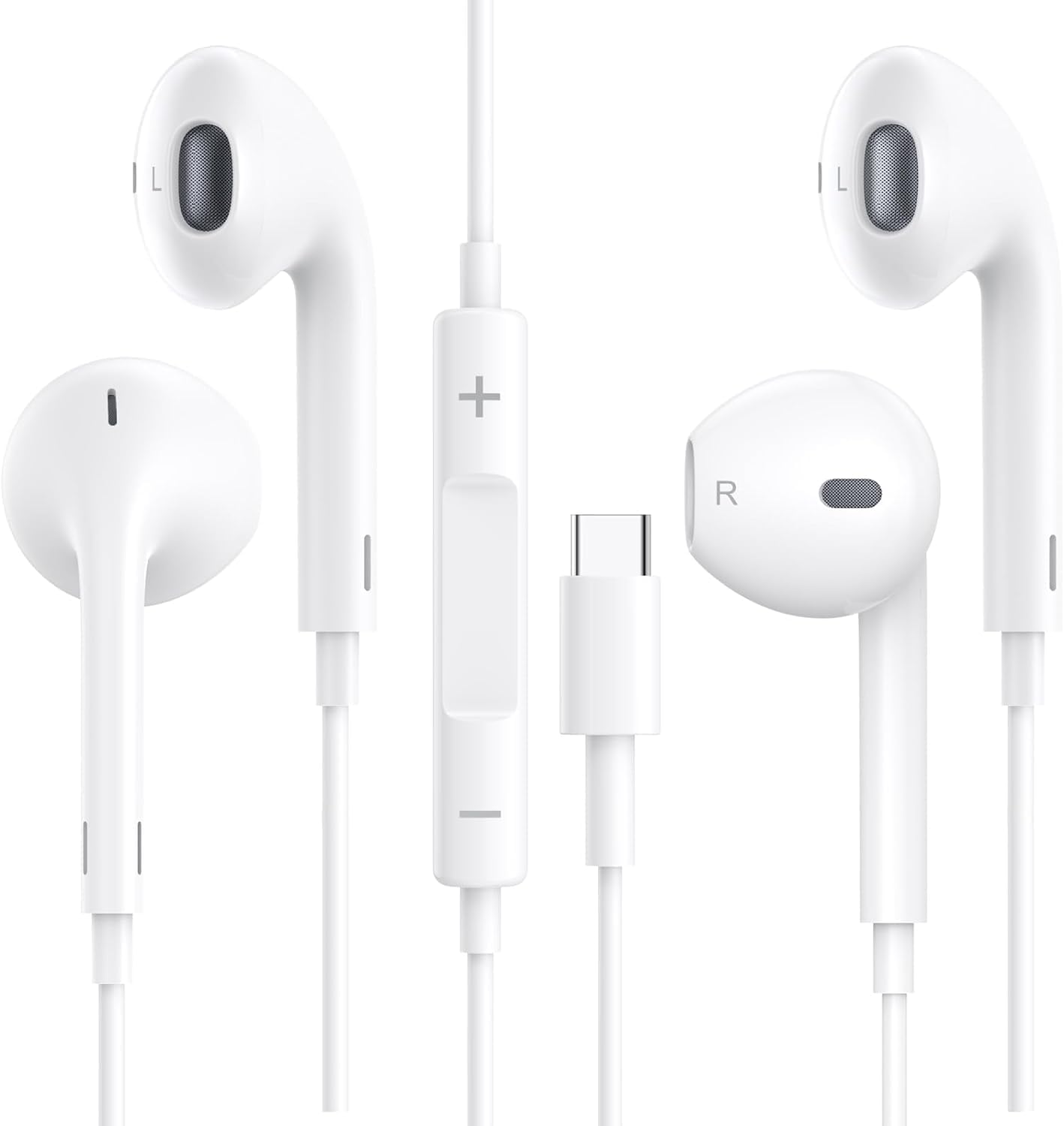 2 Pack USB C Headphones for iPhone 15 Headphones Wired,Wired Headphones for iPhone 15 Built-in Mic & Volume Control Noise Cancelling Earphones for iPhone 15/15 Pro/Google Pixel/Samsung 2 Pack USB C Headphones for iPhone 15 Headphones Wired,Wired Headphones for iPhone 15 Built-in Mic & Volume Control Noise Cancelling Earphones for iPhone 15/15 Pro/Google Pixel/Samsung