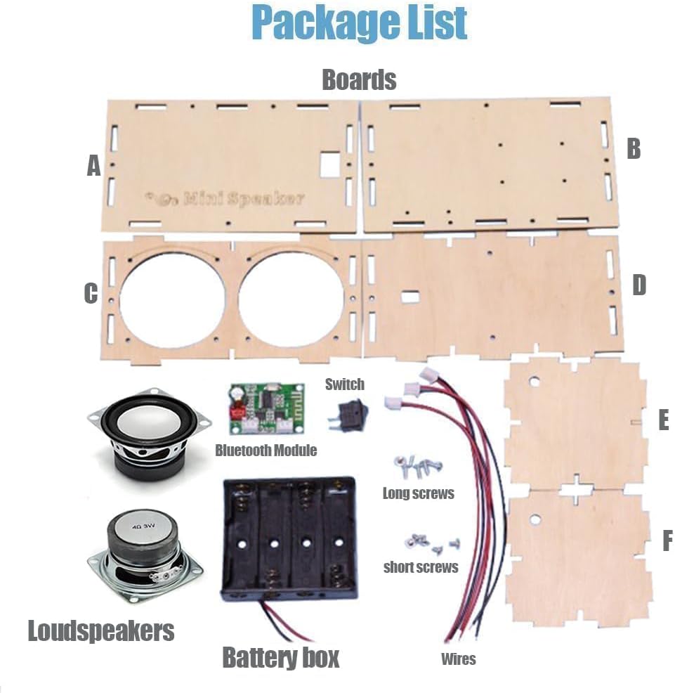 DIY Bluetooth Speaker Kit DIY Bluetooth Speaker Kit