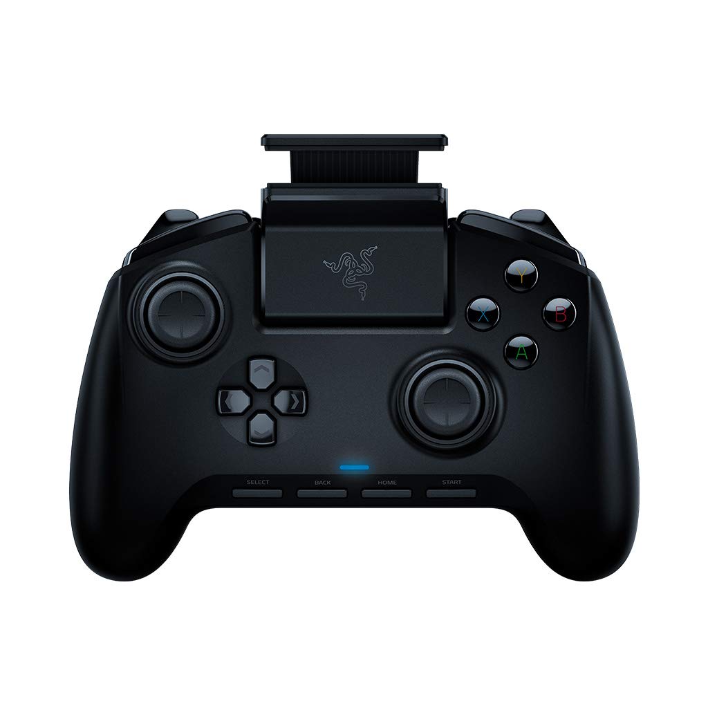 Razer Raiju Mobile: Ergonomic Multi-Function Button Layout – Hair Trigger Mode – Adjustable Phone Mount – Mobile Gaming Controller for Android Razer Raiju Mobile: Ergonomic Multi-Function Button Layout – Hair Trigger Mode – Adjustable Phone Mount – Mobile Gaming Controller for Android