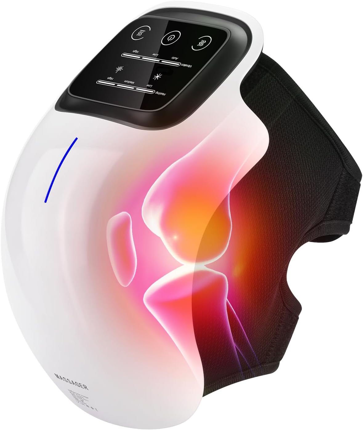 FORTHiQ Cordless Knee Massager, FDA Registered, Infrared Heat Knee Massager FORTHiQ Cordless Knee Massager, FDA Registered, Infrared Heat Knee Massager