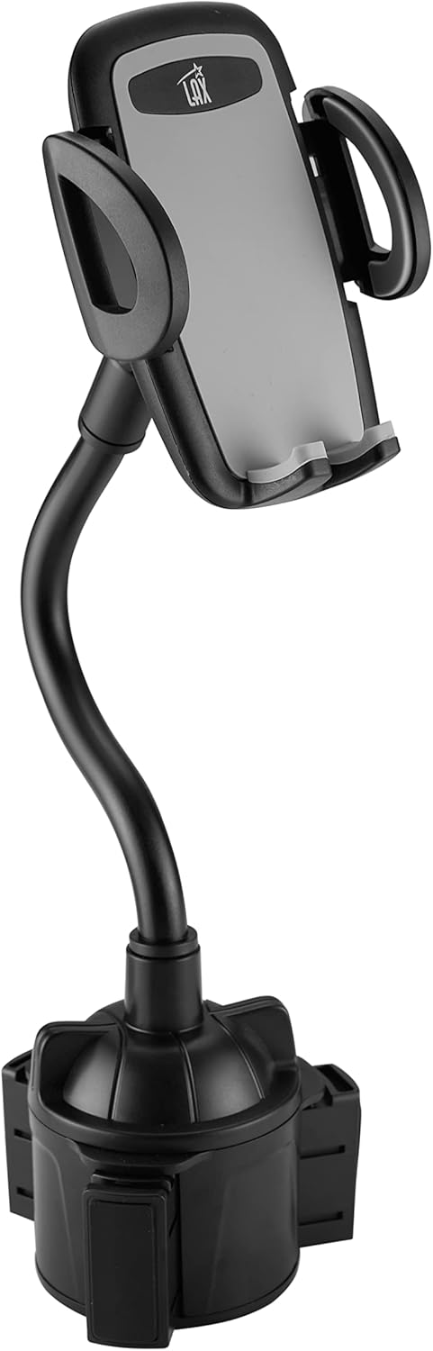 LAX Gadgets Windshield Phone Mount for Car Dashboard with 360° Rotatable Ball Point & Silicone Padding, Car Phone Holder, Phone Dash Mount for Car, Cradles Car Phone Mount, Dash Phone Holder LAX Gadgets Windshield Phone Mount for Car Dashboard with 360° Rotatable Ball Point & Silicone Padding, Car Phone Holder, Phone Dash Mount for Car, Cradles Car Phone Mount, Dash Phone Holder