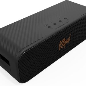 Klipsch The Detroit Portable Bluetooth Speaker with Dual 1″ tweeters and 3″ woofers, IP67 dust and Waterproof Rating, 20 Hours of Playtime for a Premium Live Concert Experience
