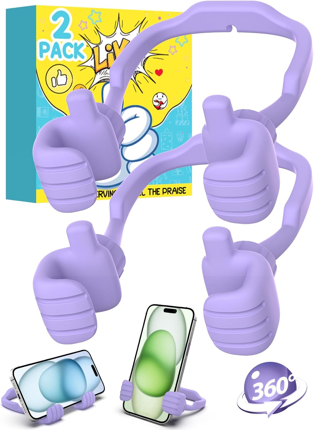Cell Phone Stand Holder Thumbs Up Lazy Phone Stand 2 Pack Phone Holder Cool Gadgets Cellphone iPhone Stand for Desk Gadgets Birthday Gifts for Women Men Teenage Girls Boys Adults Wife Her Cell Phone Stand Holder Thumbs Up Lazy Phone Stand 2 Pack Phone Holder Cool Gadgets Cellphone iPhone Stand for Desk Gadgets Birthday Gifts for Women Men Teenage Girls Boys Adults Wife Her