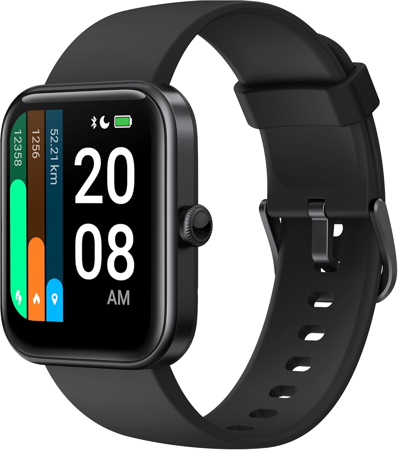 Fitness Tracker for Men Women with Aluminum Alloy Frame, Alexa Built-in 1.69” DIY Dial with Blood Oxygen & Heart Rate Monitor, 14 Sport Modes Smart Watch for Android iOS Phone, Black Fitness Tracker for Men Women with Aluminum Alloy Frame, Alexa Built-in 1.69” DIY Dial with Blood Oxygen & Heart Rate Monitor, 14 Sport Modes Smart Watch for Android iOS Phone, Black