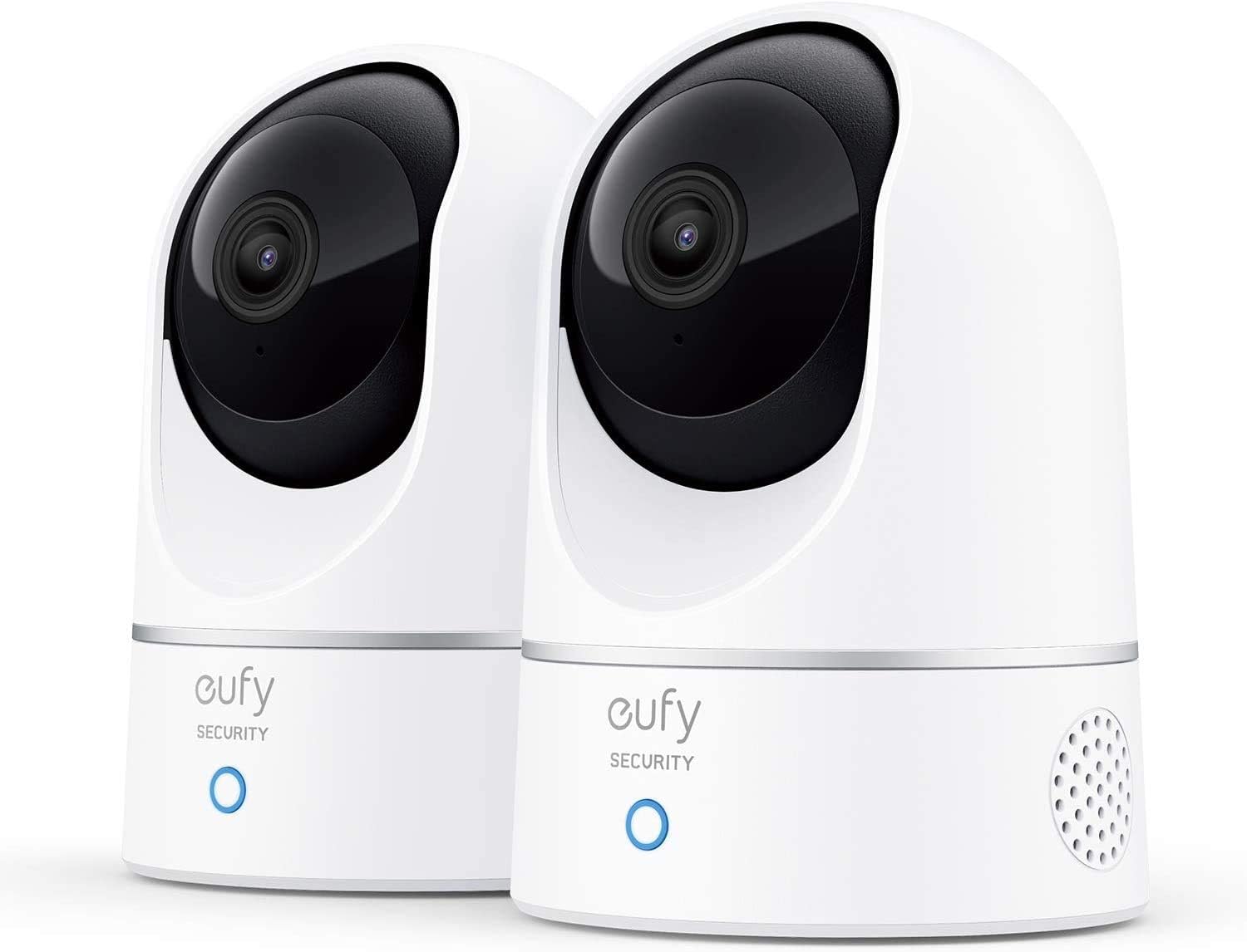 eufy Security Indoor Cam E220 2-Cam Kit, 2K Security Indoor Camera Pan & Tilt, Plug-in Camera with Wi-Fi, Human & Pet AI, Voice Assistant Compatibility, Motion Tracking, Homebase 3 Compatible eufy Security Indoor Cam E220 2-Cam Kit, 2K Security Indoor Camera Pan & Tilt, Plug-in Camera with Wi-Fi, Human & Pet AI, Voice Assistant Compatibility, Motion Tracking, Homebase 3 Compatible