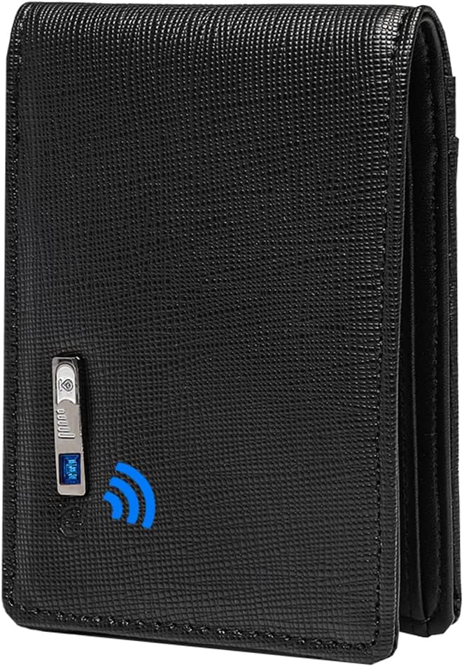 Anti-Lost Bluetooth Wallet Tracker & Finder GPS Position Location Slim Wallets for Men Minimalist Mens Money Clip Wallet Credit Card Holder Gifts with Box…… Anti-Lost Bluetooth Wallet Tracker & Finder GPS Position Location Slim Wallets for Men Minimalist Mens Money Clip Wallet Credit Card Holder Gifts with Box……