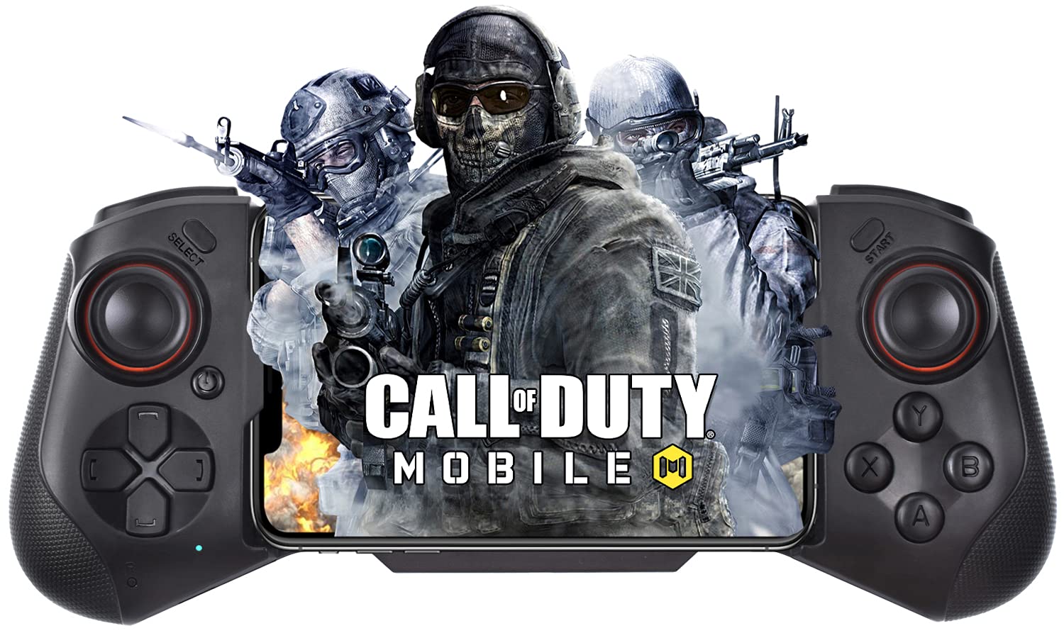 Joso Mobile Game Controller for iPhone, Android, PC, Steam, Direct Play, 15 Hours Playtime, Phone Controller Gamepad Joystick for iPhone 14 13 12 Pro Max, Galaxy S23 S22 Ultra, iPad, Tablet, MFi Games Joso Mobile Game Controller for iPhone, Android, PC, Steam, Direct Play, 15 Hours Playtime, Phone Controller Gamepad Joystick for iPhone 14 13 12 Pro Max, Galaxy S23 S22 Ultra, iPad, Tablet, MFi Games