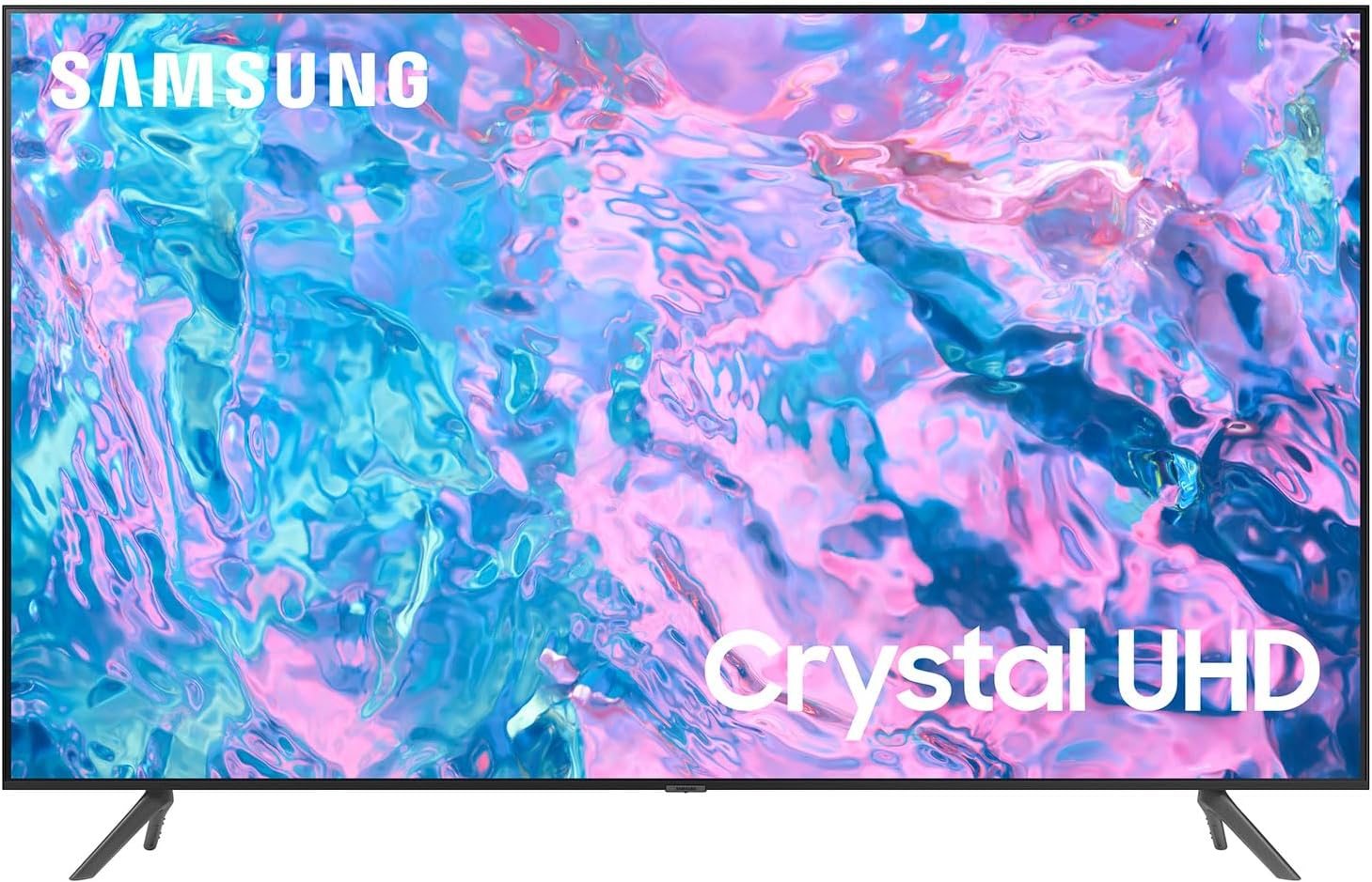 SAMSUNG 43-Inch Class Crystal UHD CU7000 Series Bluetooth PurColor Object Tracking Sound Lite Q-Symphony 4K Upscaling HDR10 Gaming Hub Smart TV Compatible with Alexa & Google Assistant(Renewed) SAMSUNG 43-Inch Class Crystal UHD CU7000 Series Bluetooth PurColor Object Tracking Sound Lite Q-Symphony 4K Upscaling HDR10 Gaming Hub Smart TV Compatible with Alexa & Google Assistant(Renewed)