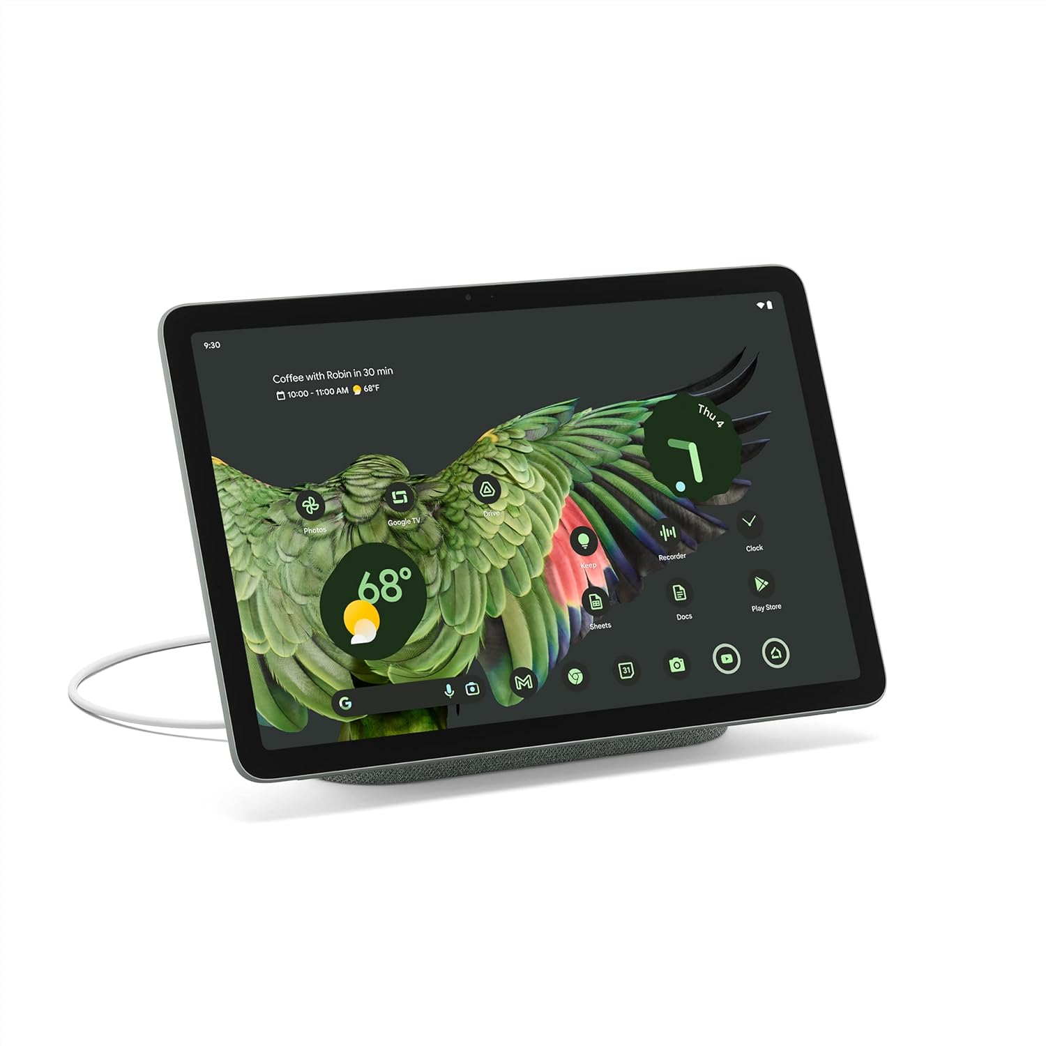 Google Pixel Tablet with Charging Speaker Dock – Android Tablet with 11-Inch Screen, Smart Home Controls, and Long-Lasting Battery – Hazel/Hazel – 128 GB, 2560×1600 Pixels Google Pixel Tablet with Charging Speaker Dock – Android Tablet with 11-Inch Screen, Smart Home Controls, and Long-Lasting Battery – Hazel/Hazel – 128 GB, 2560×1600 Pixels