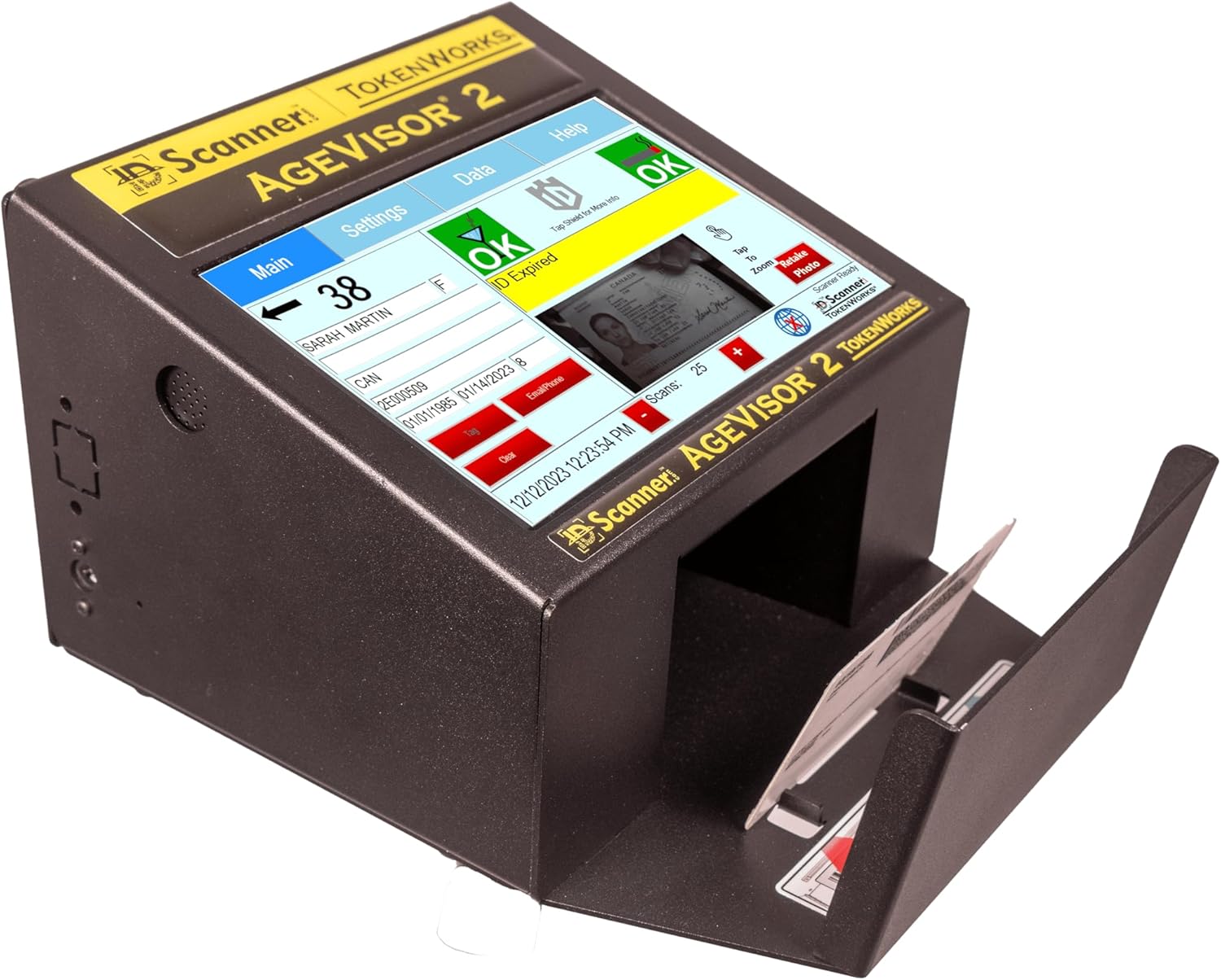 AgeVisor 2 ID Scanner (Barcode Reader) AgeVisor 2 ID Scanner (Barcode Reader)