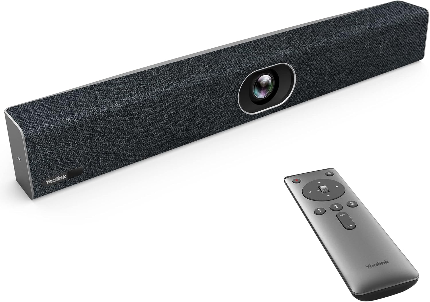 Yealink UVC40 Video Conference Room Camera System Teams Zoom Certified, 4K Webcams All-in-One Video and Audio Conferencing Video Bar, 133° Wide Angle Webcam, Speaker Tracking, PC Connected via USB-A Yealink UVC40 Video Conference Room Camera System Teams Zoom Certified, 4K Webcams All-in-One Video and Audio Conferencing Video Bar, 133° Wide Angle Webcam, Speaker Tracking, PC Connected via USB-A