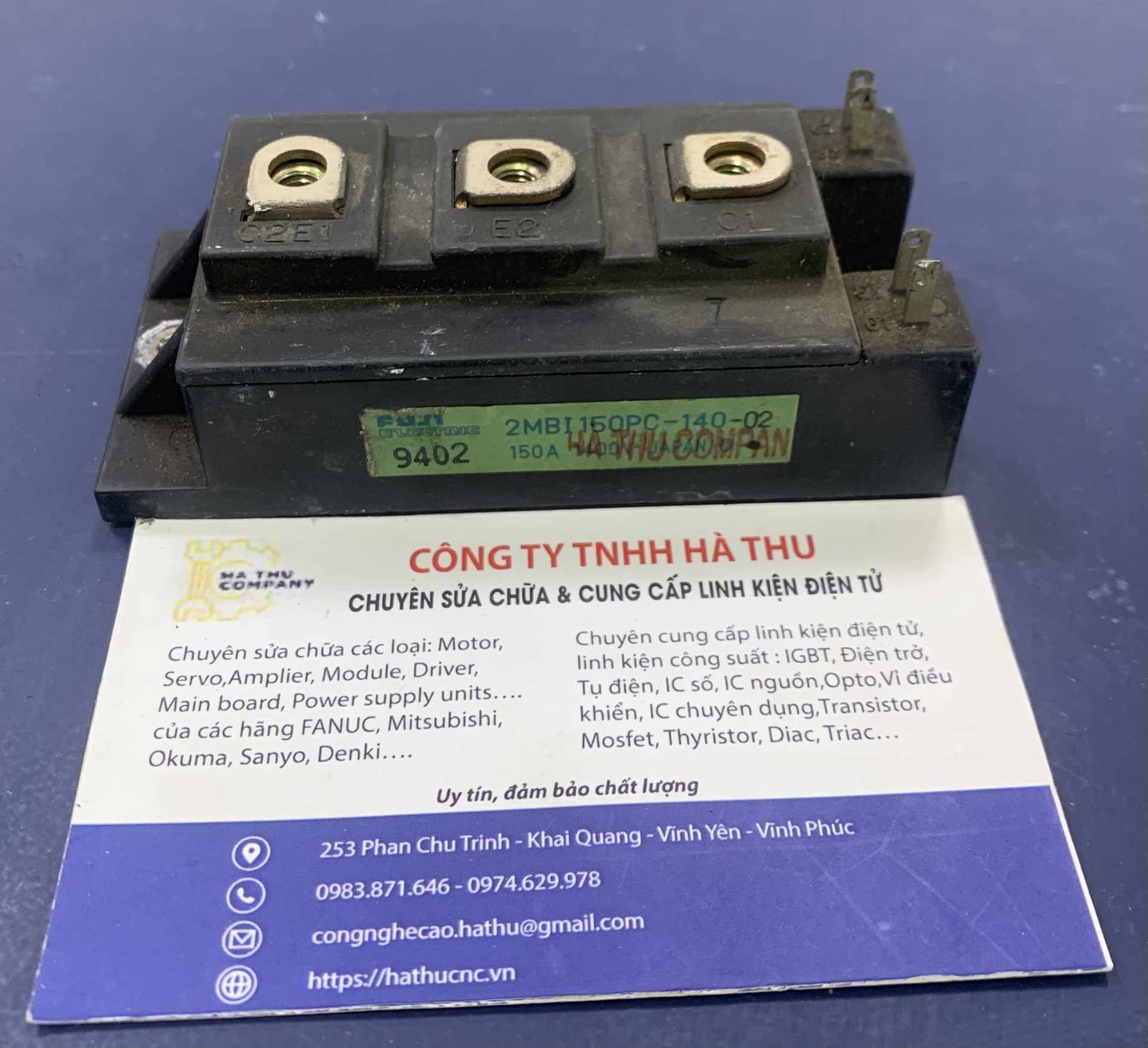 IGBT : 2MBI150PC-140-02 IGBT : 2MBI150PC-140-02