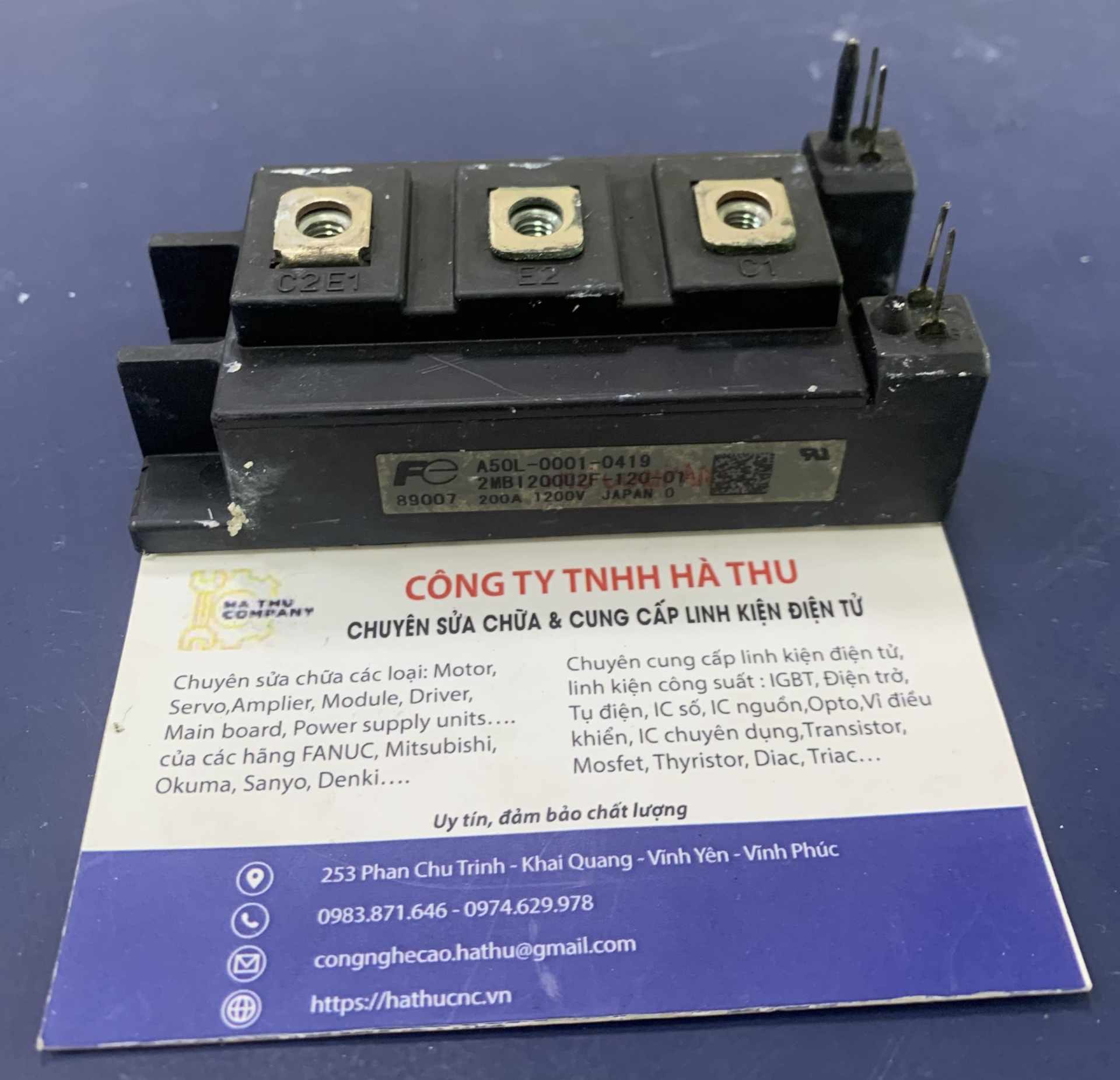 IGBT : 2MBI200UF-120-01 IGBT : 2MBI200UF-120-01